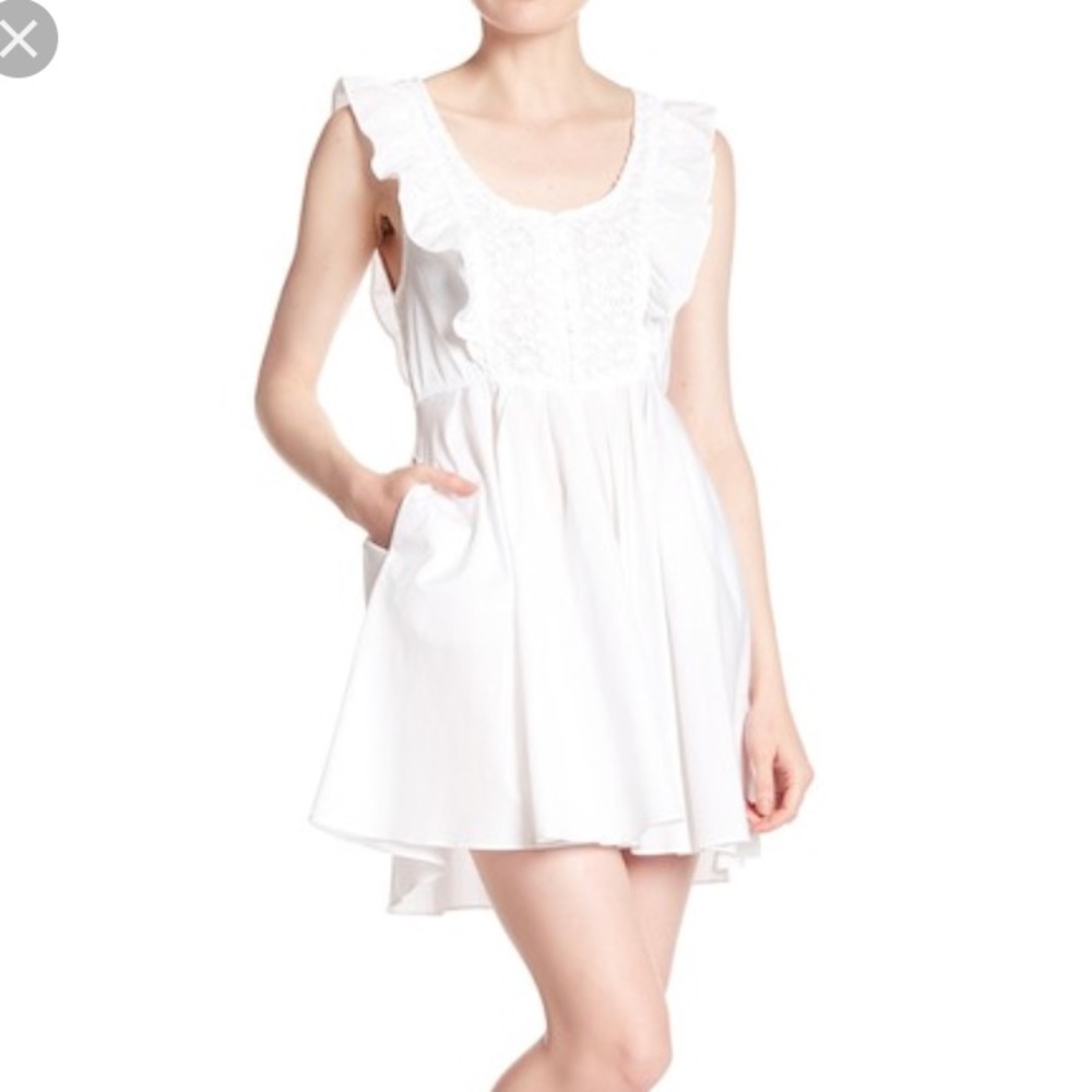Free People half moon mini dress XS NWT - Picture 2 of 7